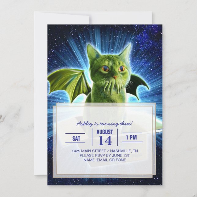 Cthulhu Inbjudningar (Framsida)