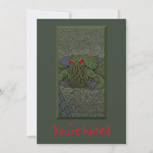 Cthulhu Inbjudningar