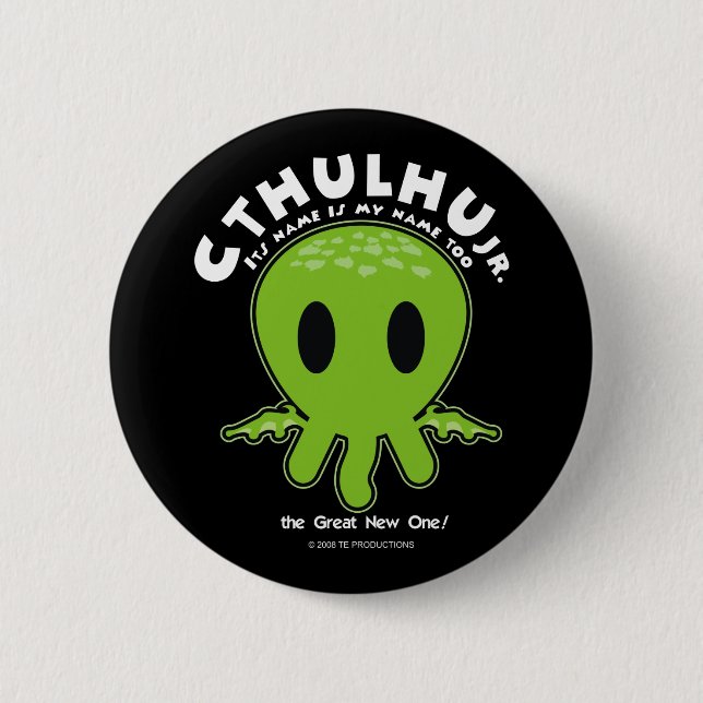 Cthulhu Jr - symbol Knapp (Framsida)
