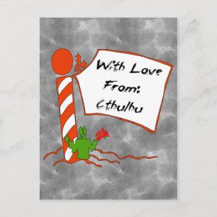 Cthulhu jul helg vykort