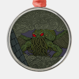 Cthulhu Julgransprydnad Metall