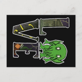 Cthulhu KÄRLEK vykort