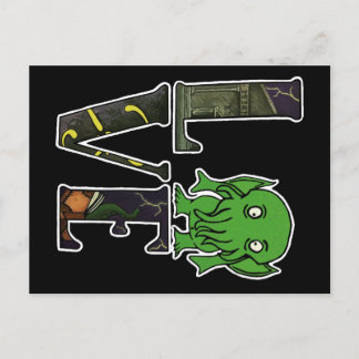 Cthulhu KÄRLEK vykort
