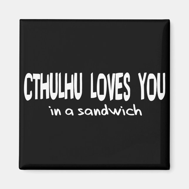 Cthulhu Kärlek You Magnet (Framsidan)