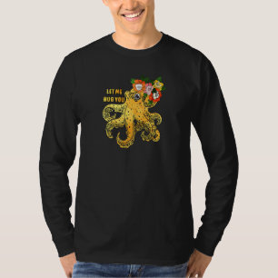 Cthulhu Kraken eller Squid Låt mig hug er Octopus T Shirt