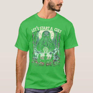 Cthulhu Låter Oss Starta En Kult Vintage Kosmisk S T Shirt
