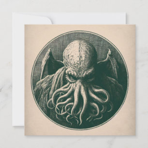 Cthulhu Lovecraft Horror Kort