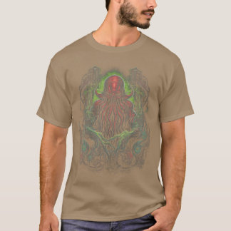 Cthulhu Lovecraft Horror Monster Fantasy retro gif T Shirt