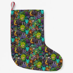 Cthulhu Lovecraft Mythos Chibi bestiarius Liten Julstrumpa