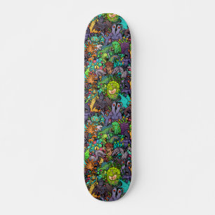 Cthulhu Lovecraft Mythos Chibi Bestiary Skateboard Bräda 19,5 Cm