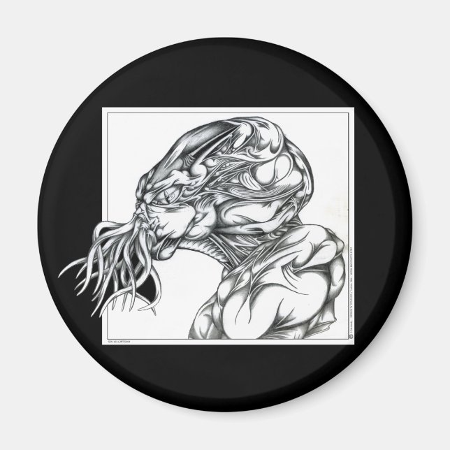 Cthulhu Magnet (Framsidan)