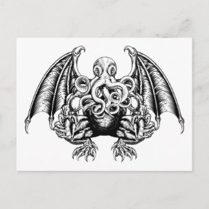 Cthulhu Monster Vykort