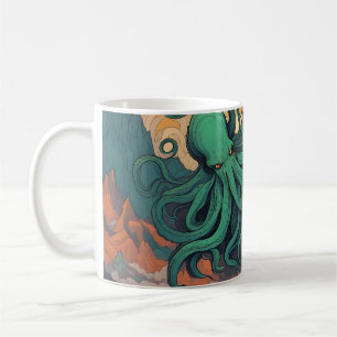 Cthulhu Mystisk symbolm Kaffemugg