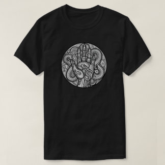 CTHULHU NECRONOMICON HAND OF WATER SYMBOL T SHIRT