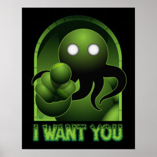 Cthulhu önskar att du ska poster