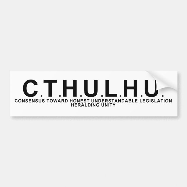 Cthulhu PAC Bildekal (Framsidan)