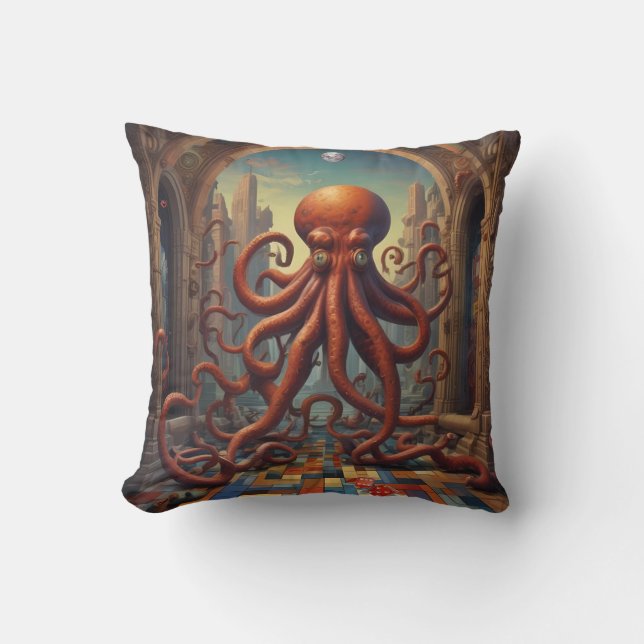 Cthulhu Paradise Borttappad Kudde (Framsida)