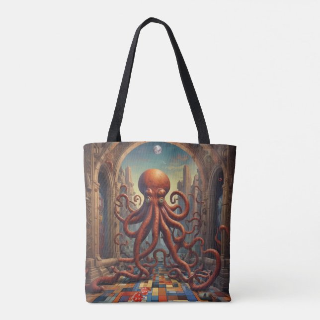 Cthulhu Paradise Borttappad Tygkasse (Baksida)