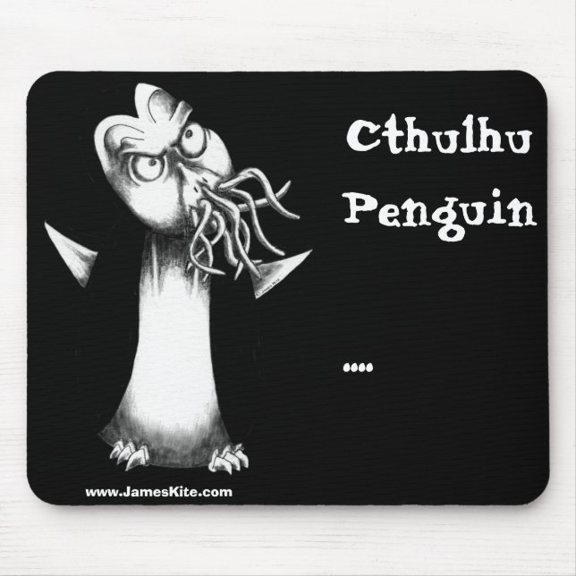 Cthulhu pingvin: …., musmatta (Framsidan)