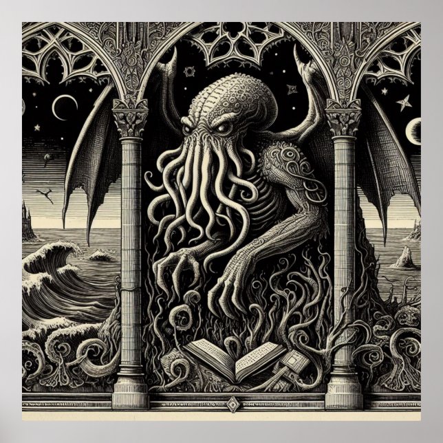 cthulhu poster (Framsidan)