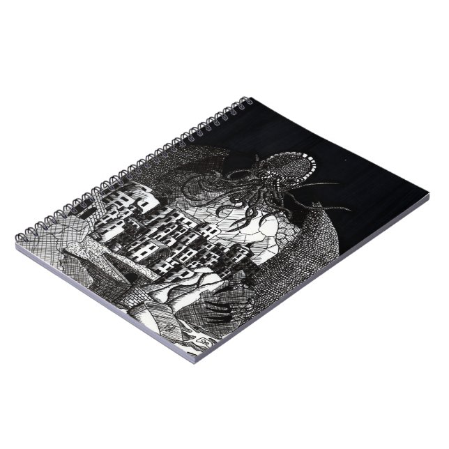 Cthulhu Rises Anteckningsbok (Vänstra Sidan)