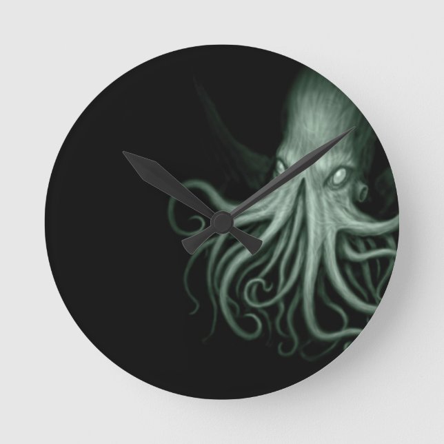 cthulhu rund klocka (Framsida)