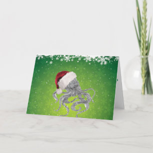 Cthulhu Santa Helgkort