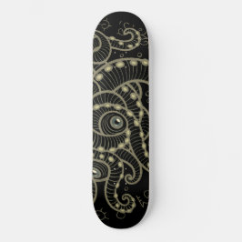 CTHULHU Skate Mini Skateboard Bräda 18,5 Cm