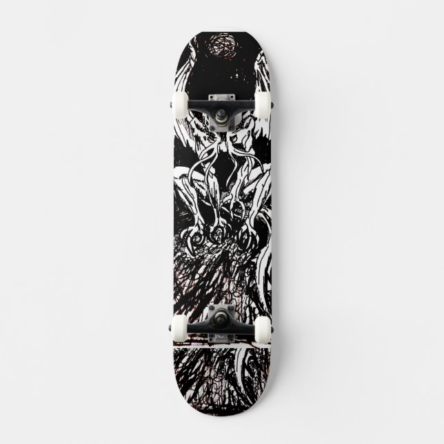 Cthulhu Skateboard Bräda 19,5 Cm (Framsida)