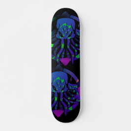 Cthulhu-skateboard Mini Skateboard Bräda 18,5 Cm