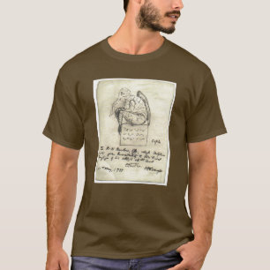 Cthulhu-skiss av Lovecraft T Shirt