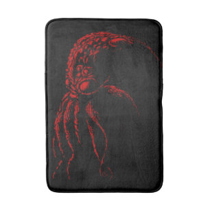 Cthulhu skissar medelbathmaten badrumsmatta