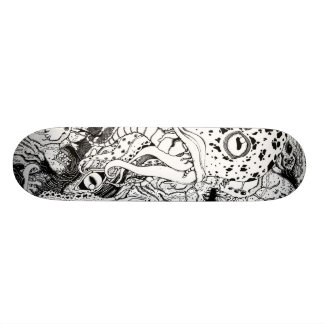 Cthulhu skridsko mini skateboard bräda 18,7 cm