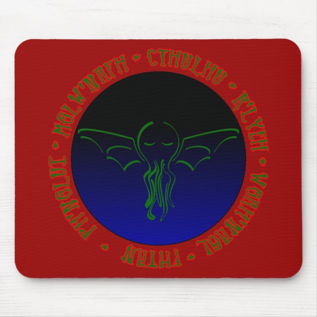 Cthulhu sömnar - Mousepad Musmatta (Framsidan)