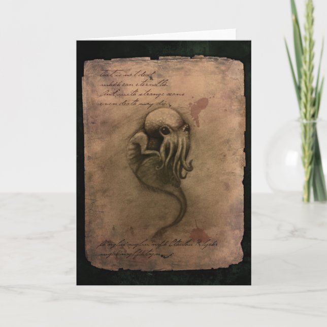 Cthulhu Spawn Kort (Framsida)