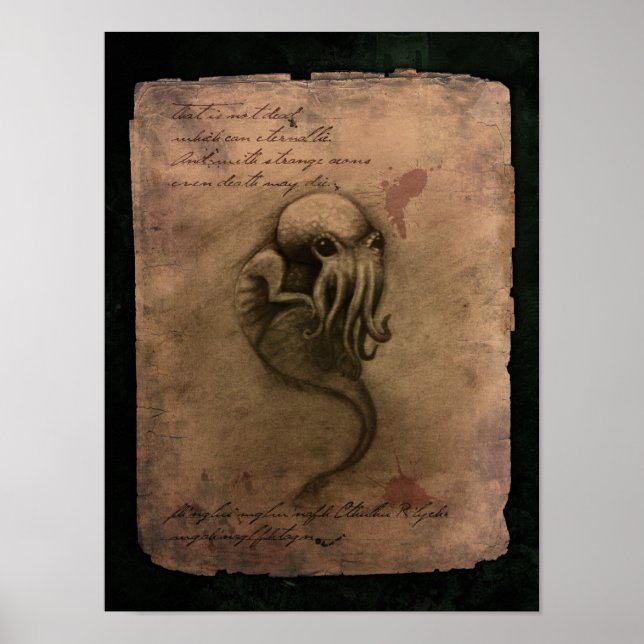 Cthulhu Spawn Poster (Framsidan)
