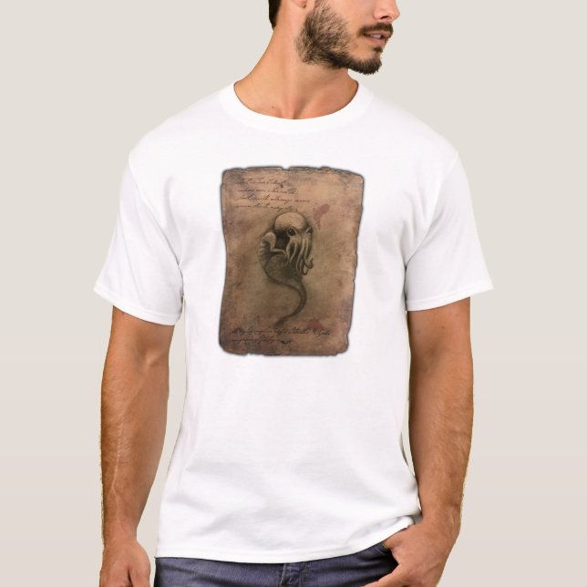 Cthulhu Spawn Tee Shirt (Framsida)