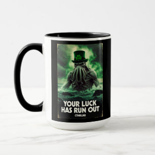 Cthulhu St Patrick's Day Din Tur Har Tagit Slut Mugg