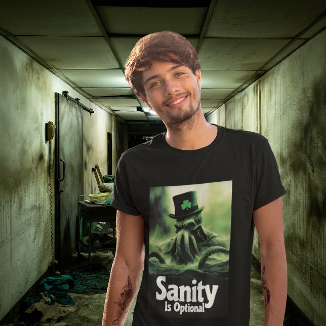 Cthulhu St Patricks Day Eldritch Irländsk T Shirt (Skapare uppladdad)