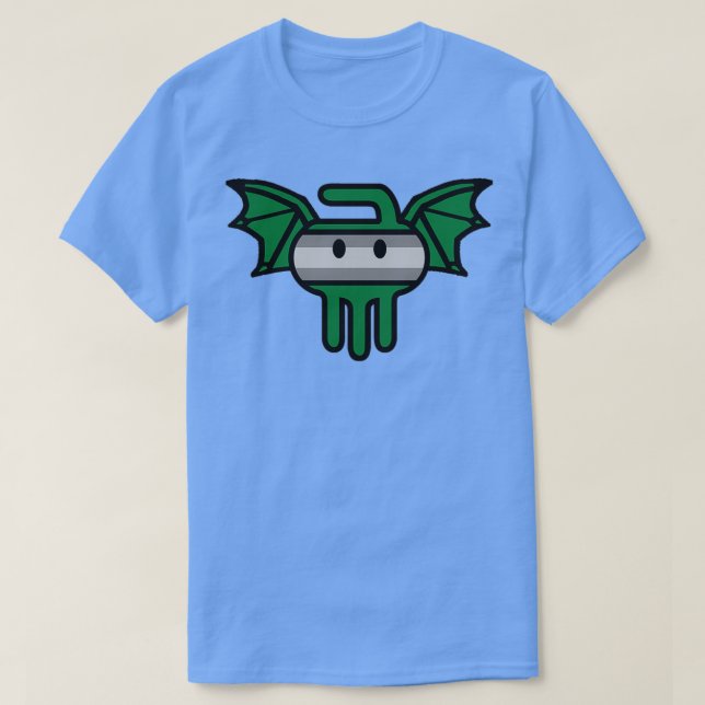 Cthulhu Sten Curling Rockers T Shirt (Design framsida)