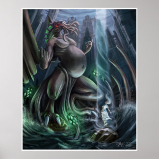 Cthulhu Stigning: Humantity's Defiance Poster