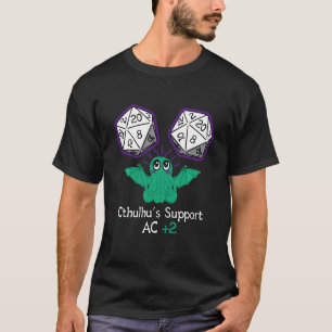 Cthulhu stöder Cute och FUNNY RPG Kampanj för hono T Shirt