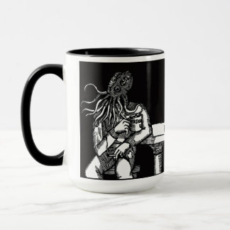 Cthulhu (svart bakgrund) mugg