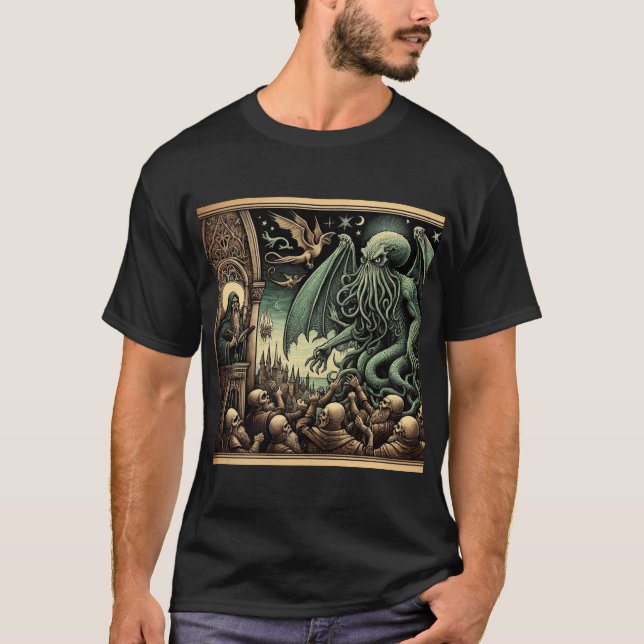 cthulhu t shirt (Framsida)