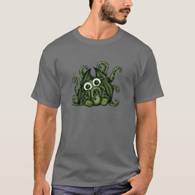 Cthulhu T-tröja Tee (Framsida)