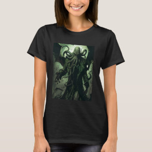 Cthulhu Toppen Villain Evil Criminal Hero Antagoni T Shirt