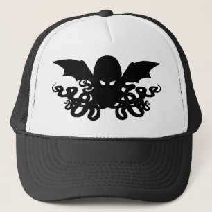 Cthulhu truckerkeps - svart