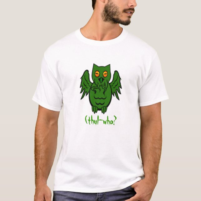 Cthulhu uggla tee shirt (Framsida)