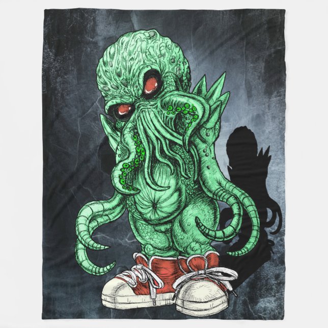 Cthulhu ULLFILT Fleecefilt (Framsidan)