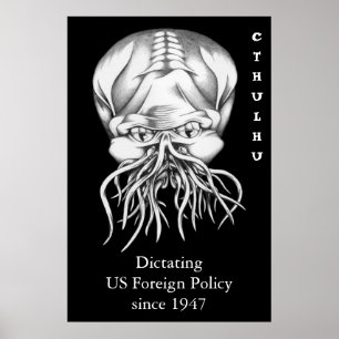 Cthulhu: USA:s utrikespolitik sedan 1947 Poster